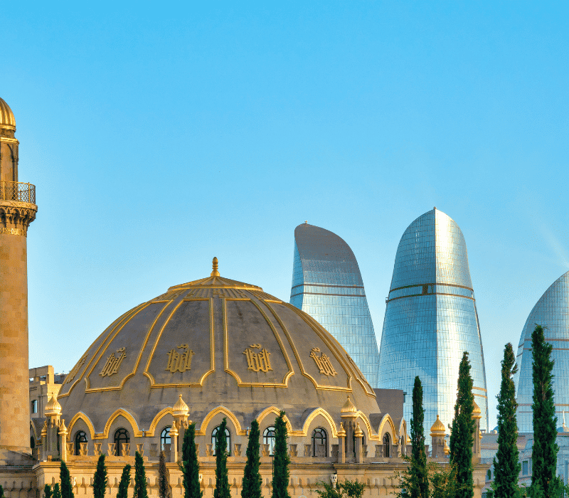 Baku Tours Package from Bangalore by Flight