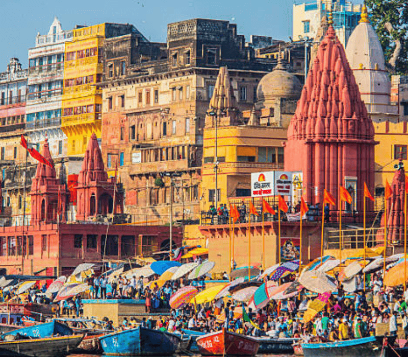 Kashi, Gaya, Allahabad, Mathura, Agra Tour - 7 Days